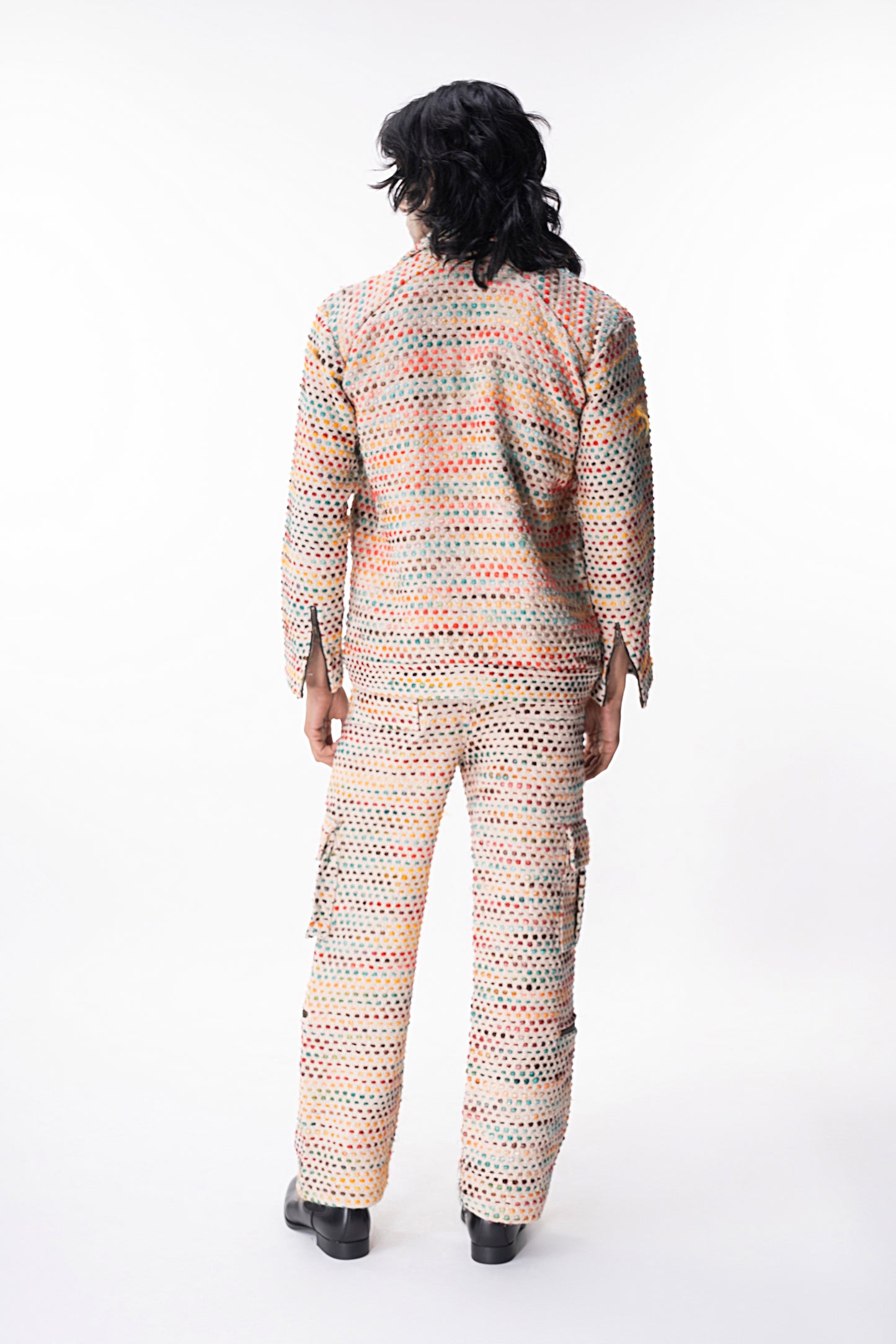 Multi Colour Cargo Pants