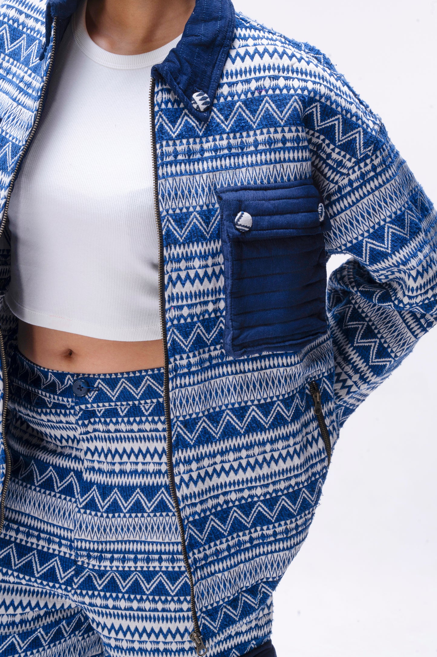 Tribal Jacquard Jacket