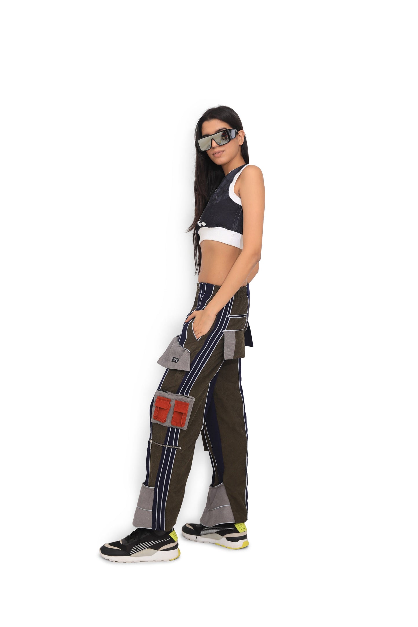 Multi Color Bucket Pants - One of One