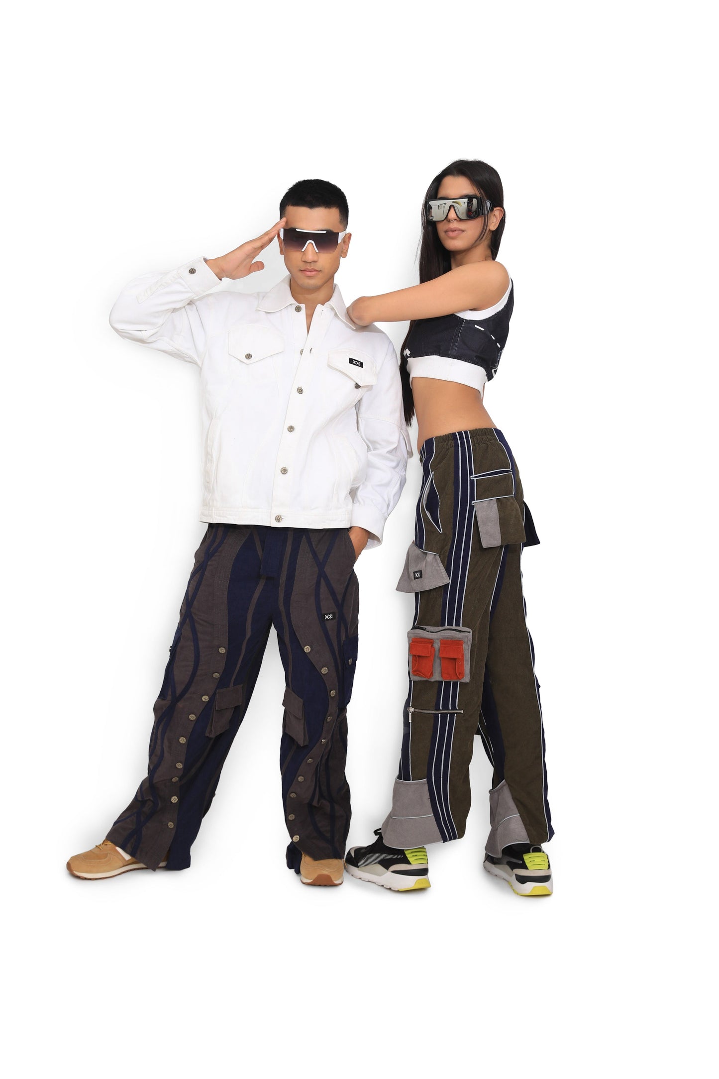 Multi Color Bucket Pants