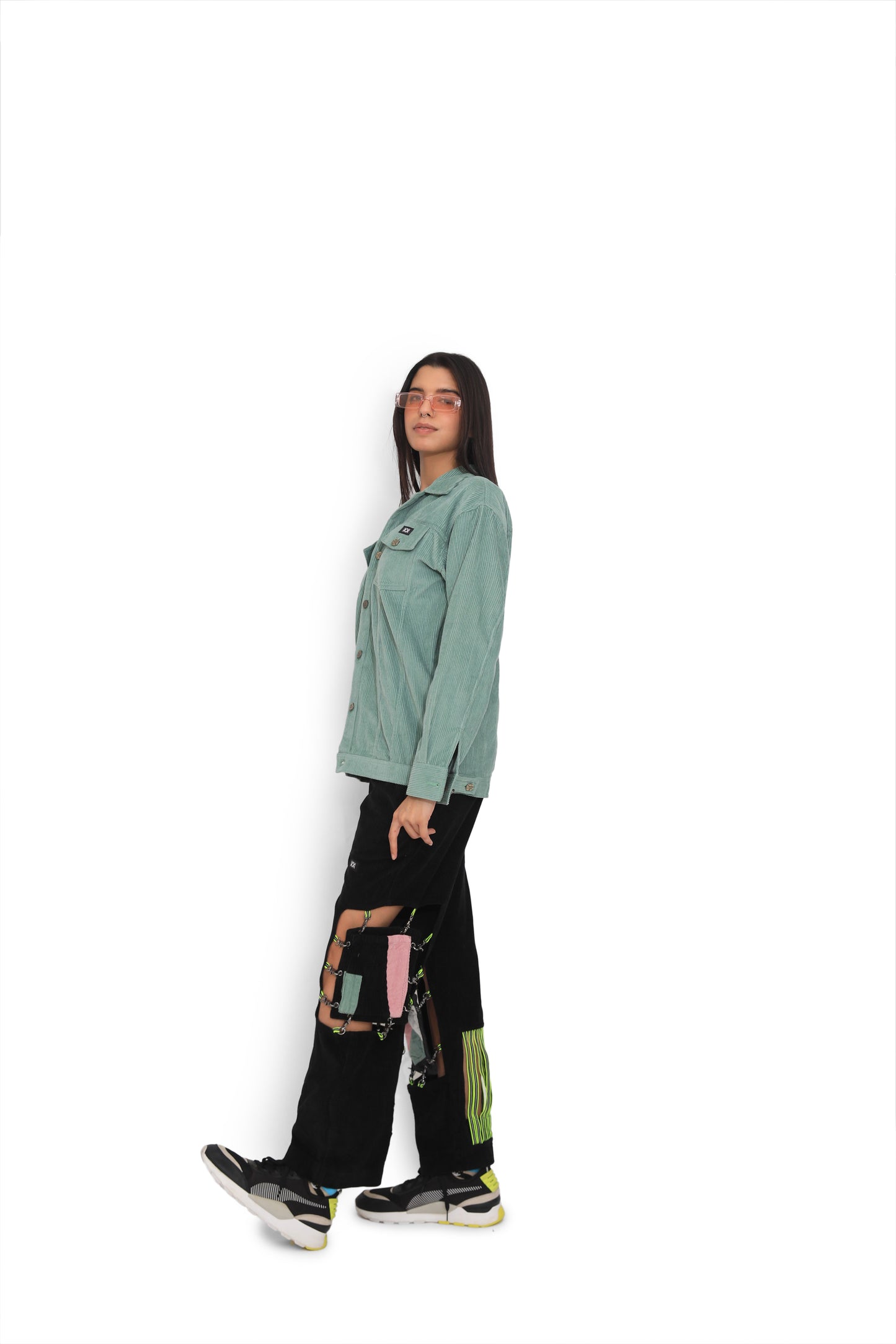 Mint Green Classic Jacket