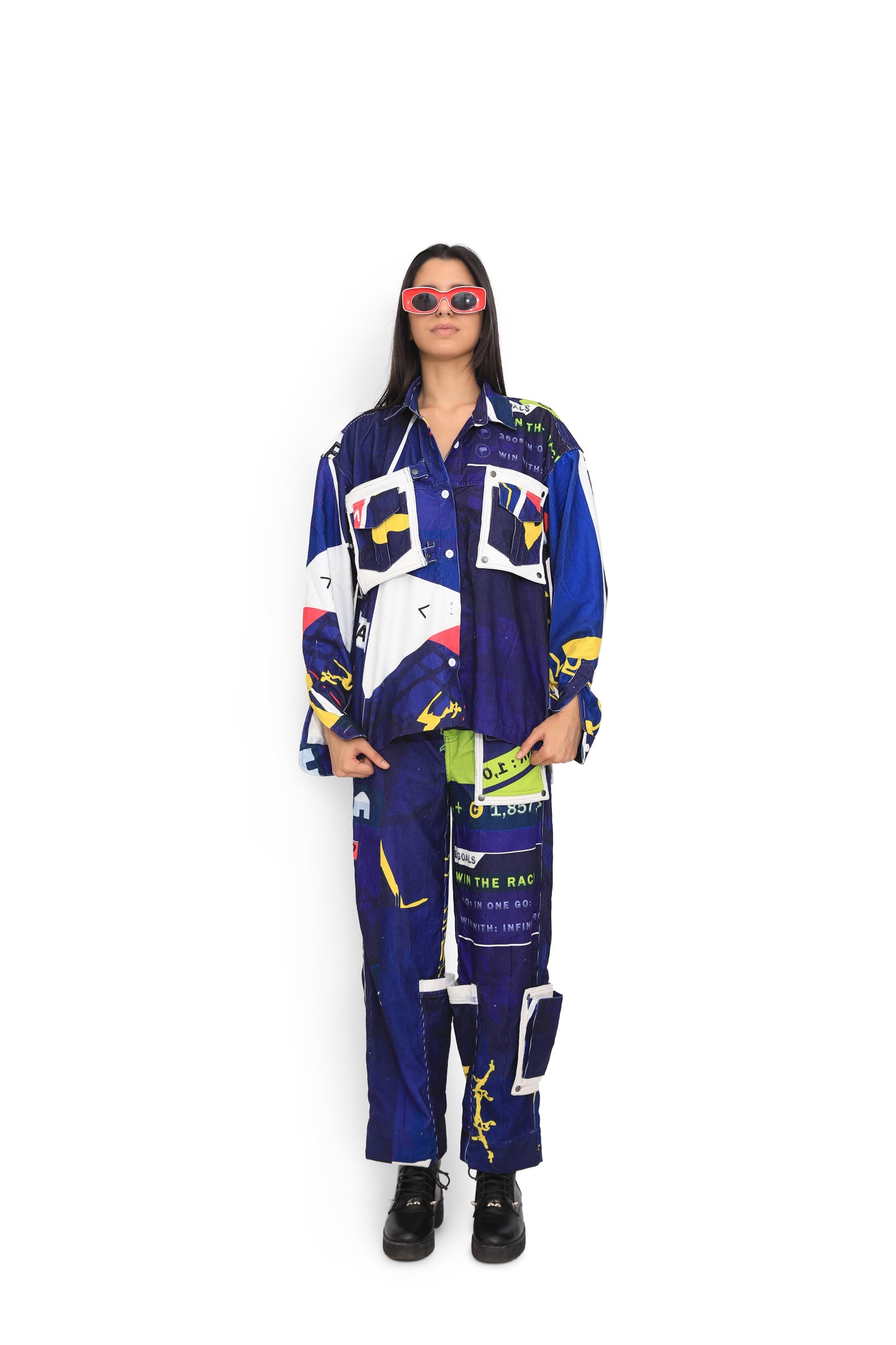 Graphic Printed Shacket