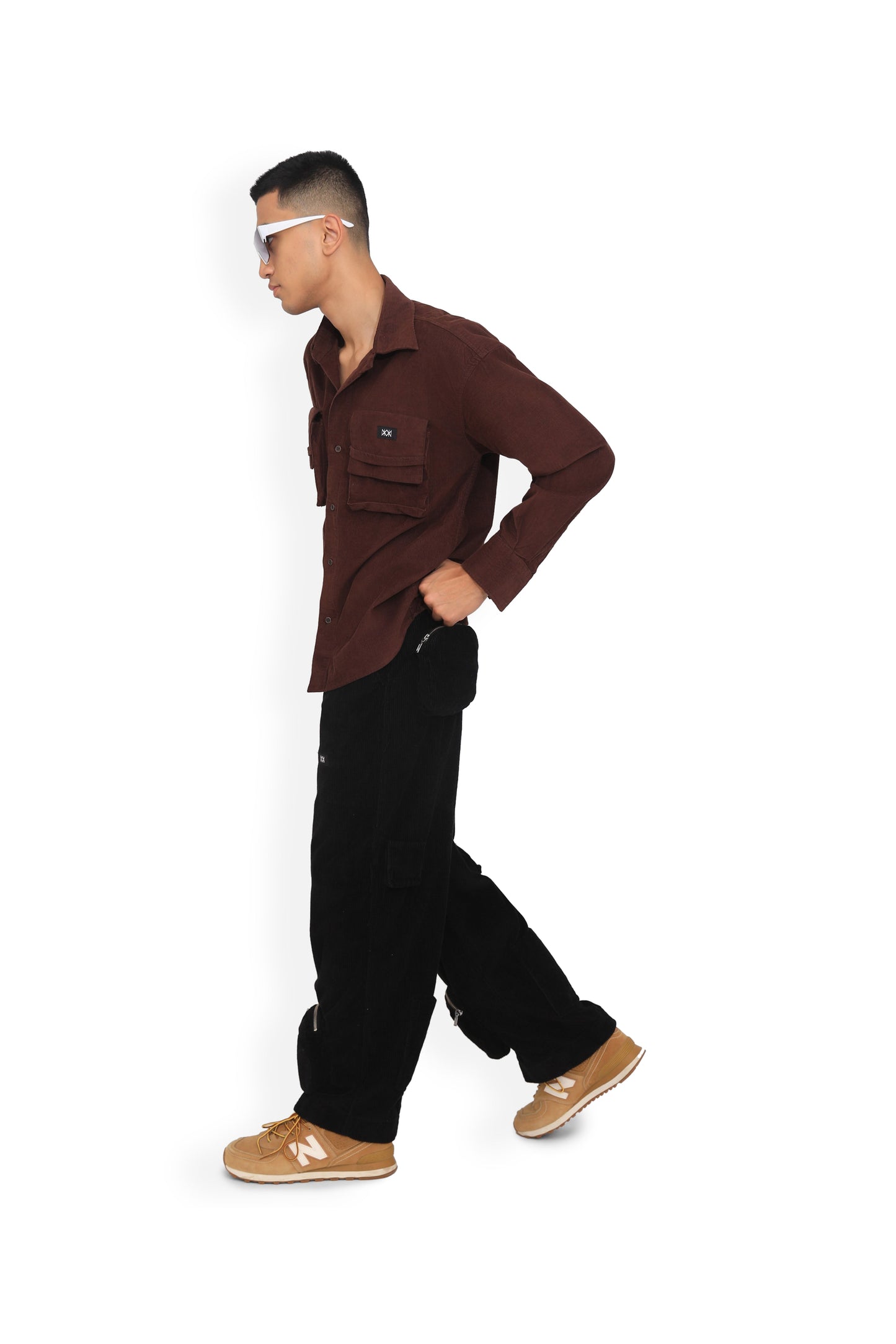 Black Utility Cargo Pants