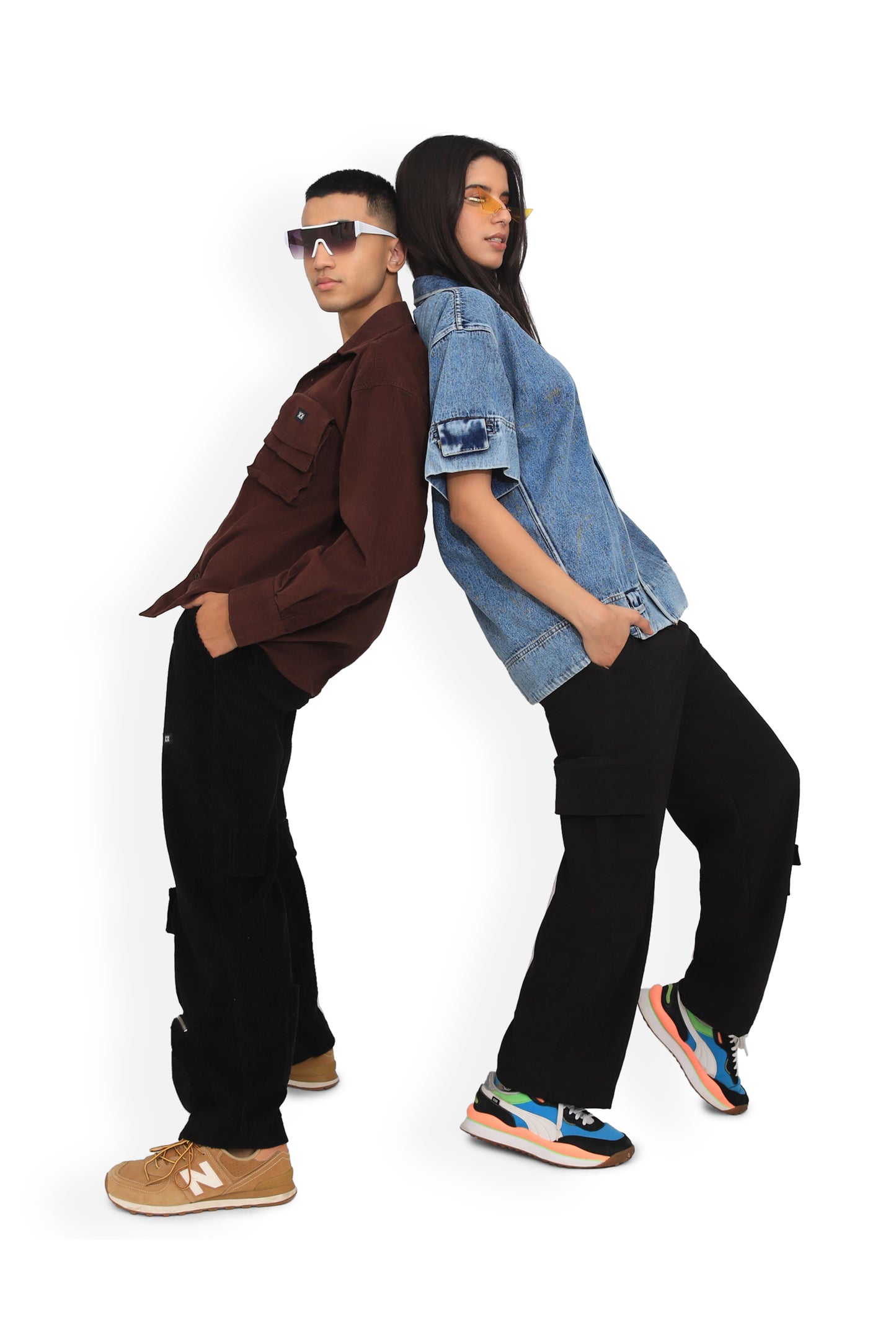 Blue Washed Denim Shirt