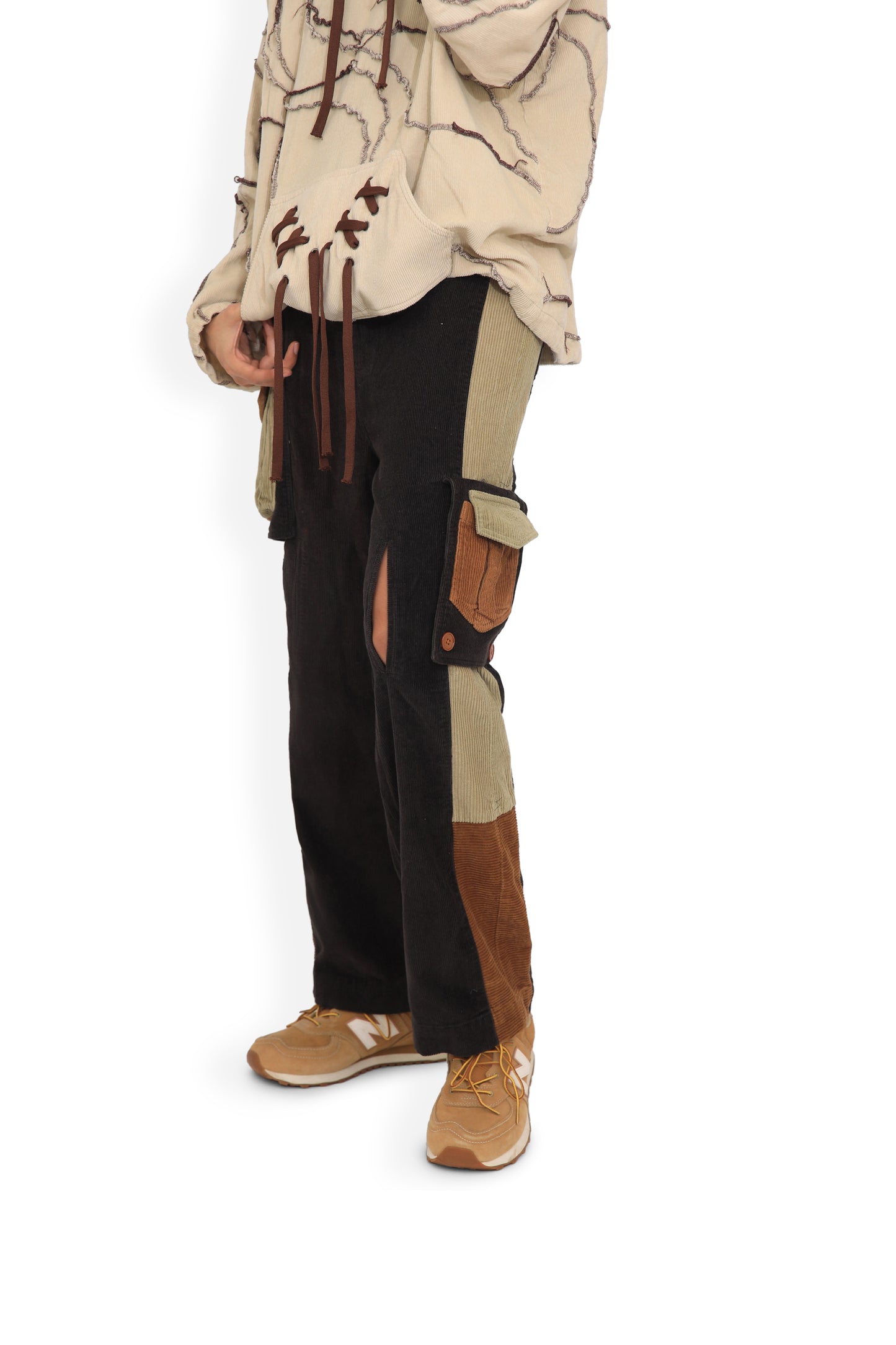 Monochrome Cargo Pants
