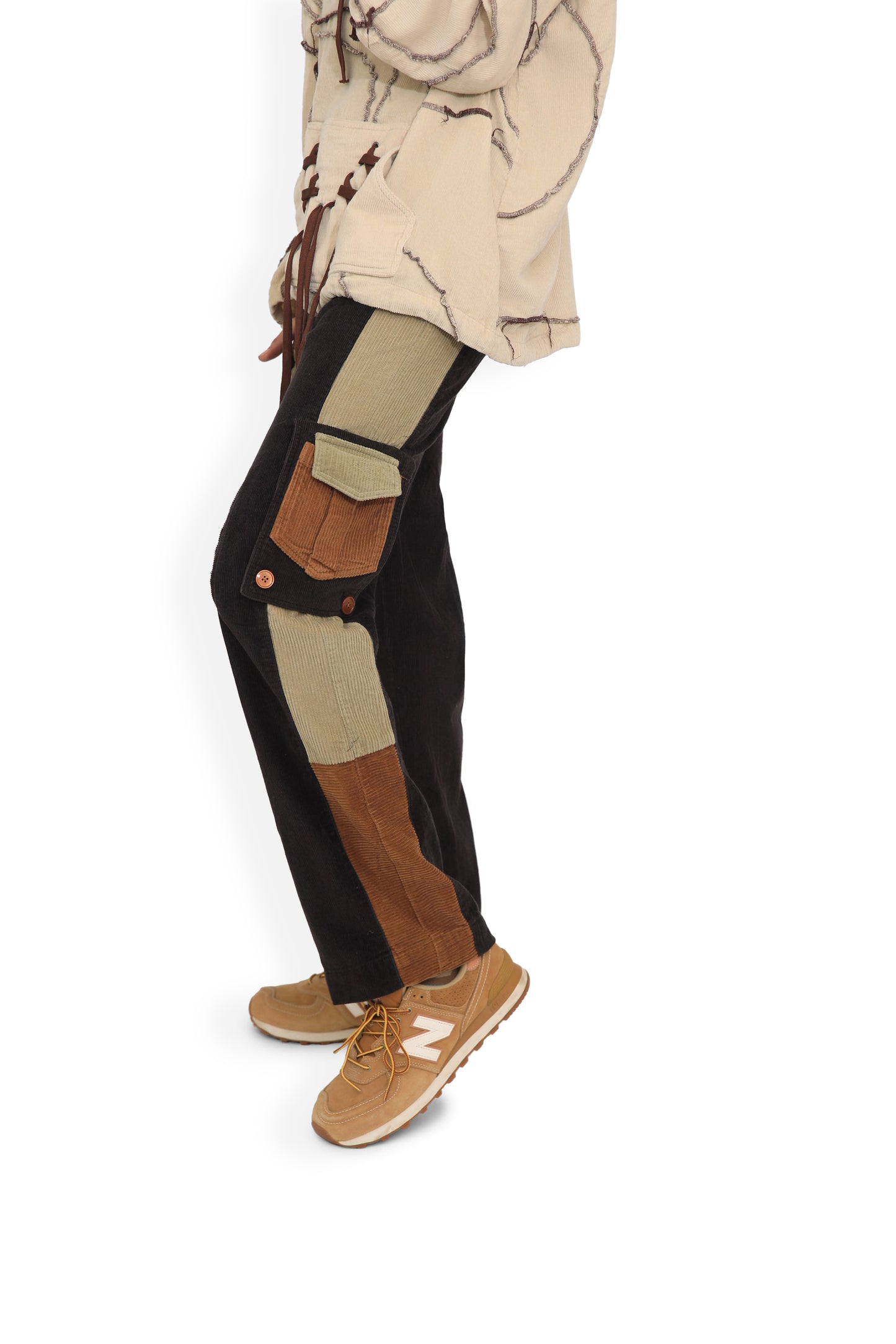 Monochrome Cargo Pants