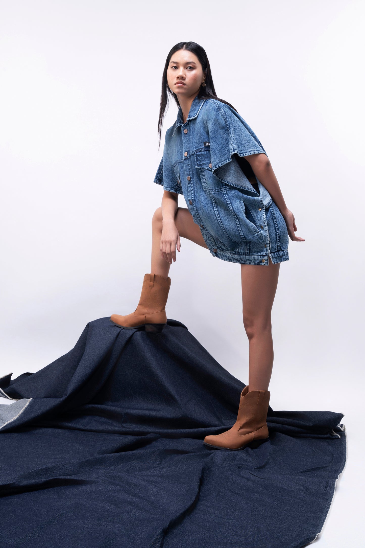 Denim Layer Dress