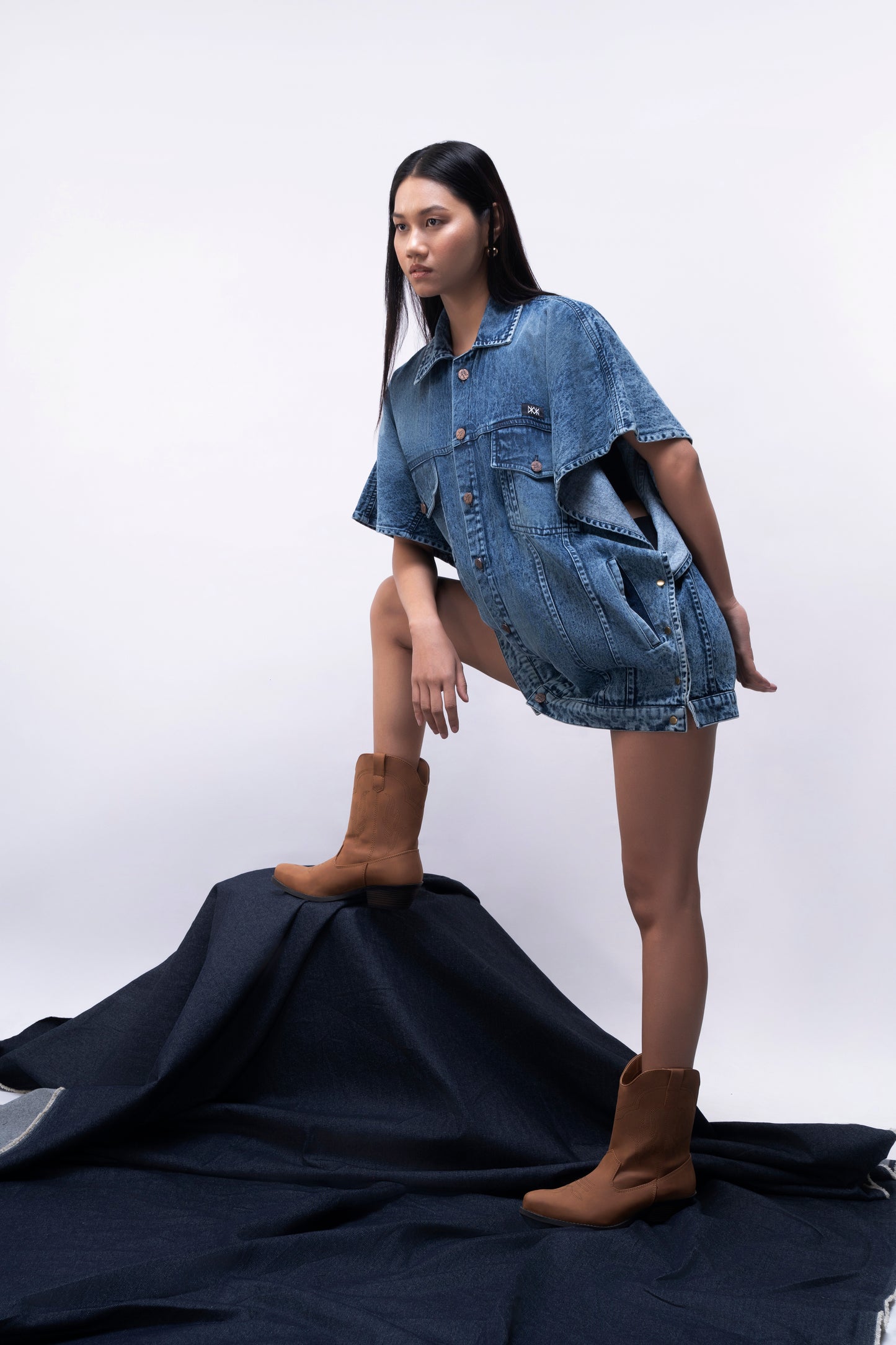 Denim Layer Dress