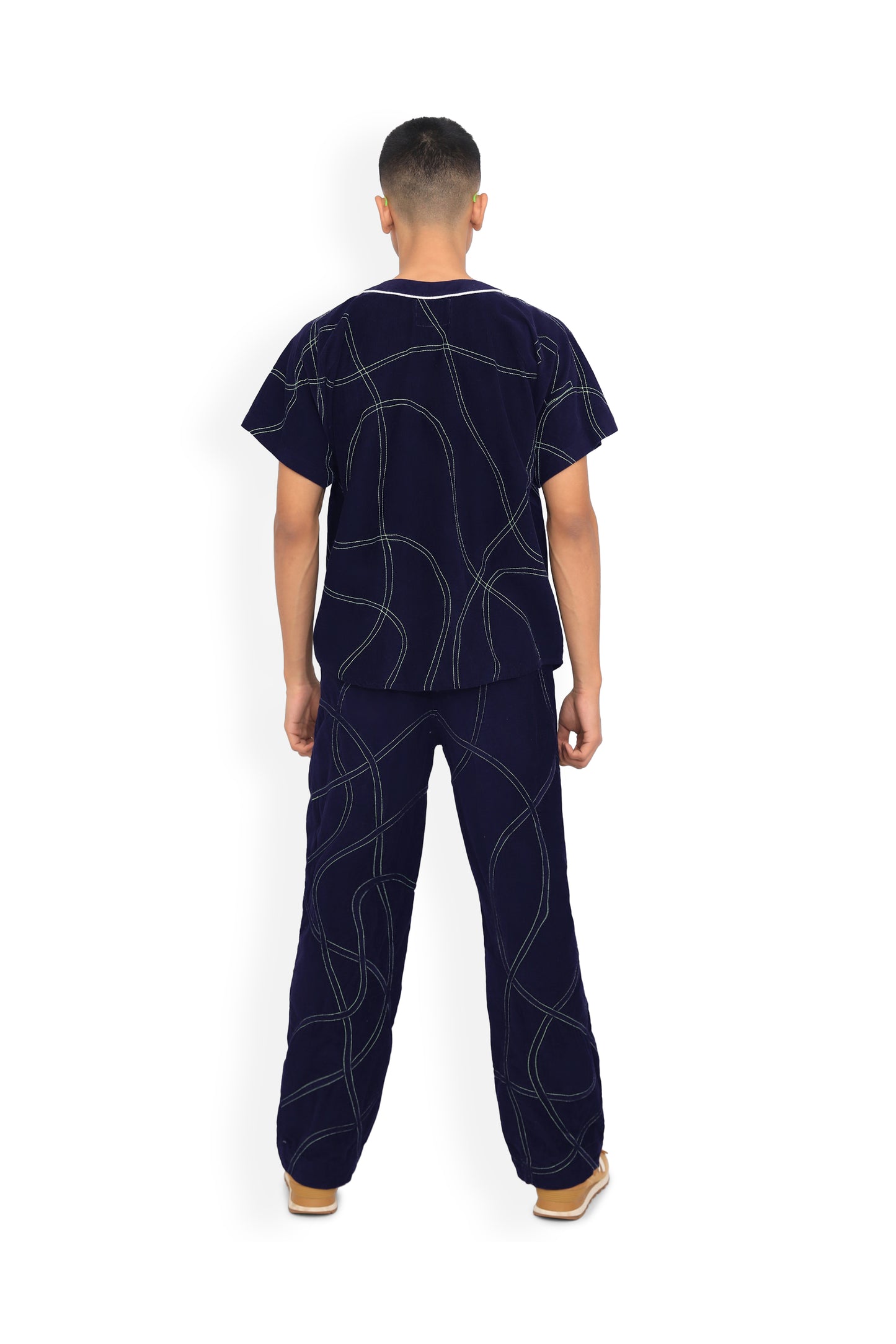 Navy Blue Basket Ball Shirt