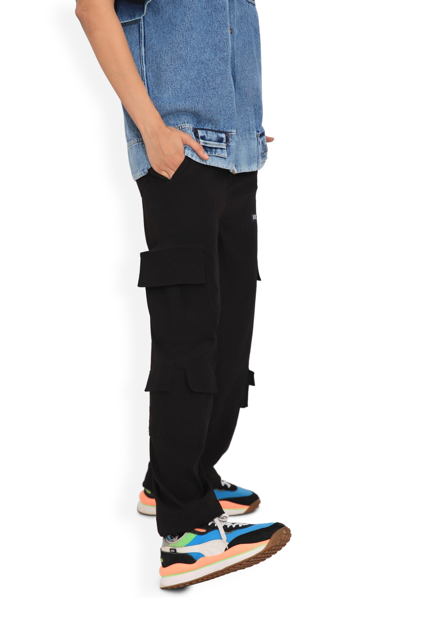 Black Cargo Pants
