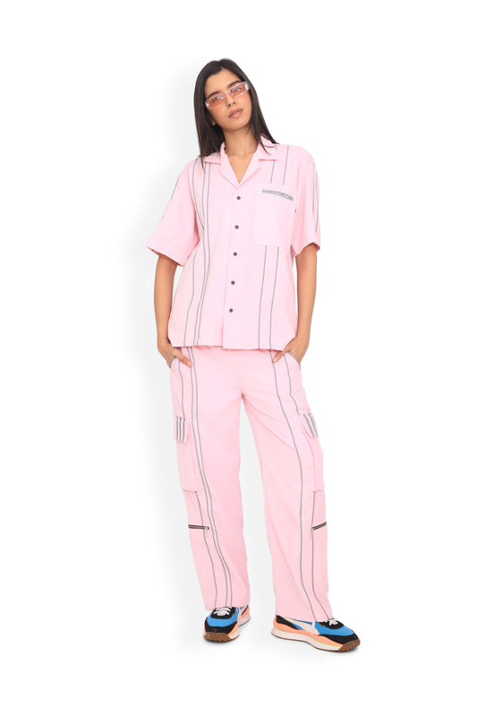 Pink Cargo Pants