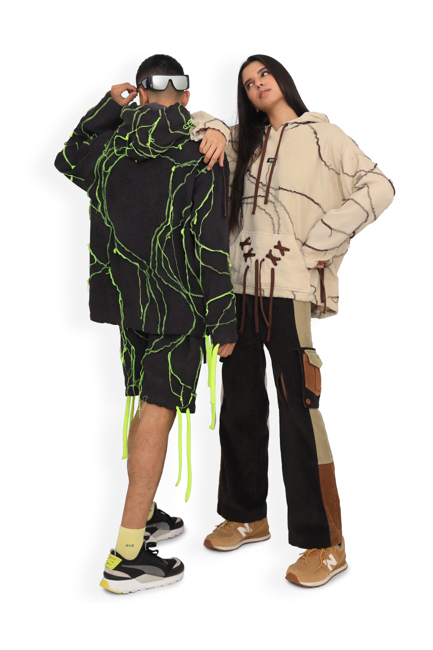 Monochrome Cargo Pants