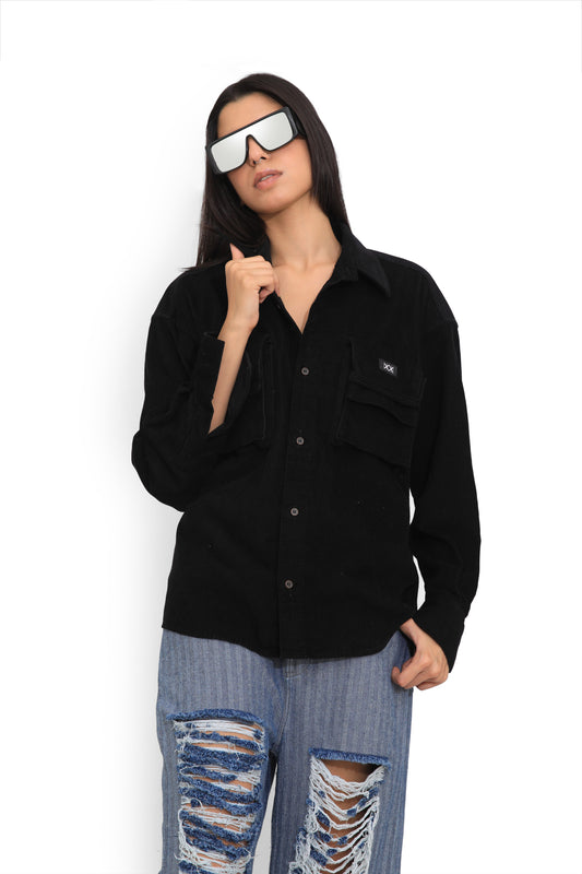 Black Utility Shirt