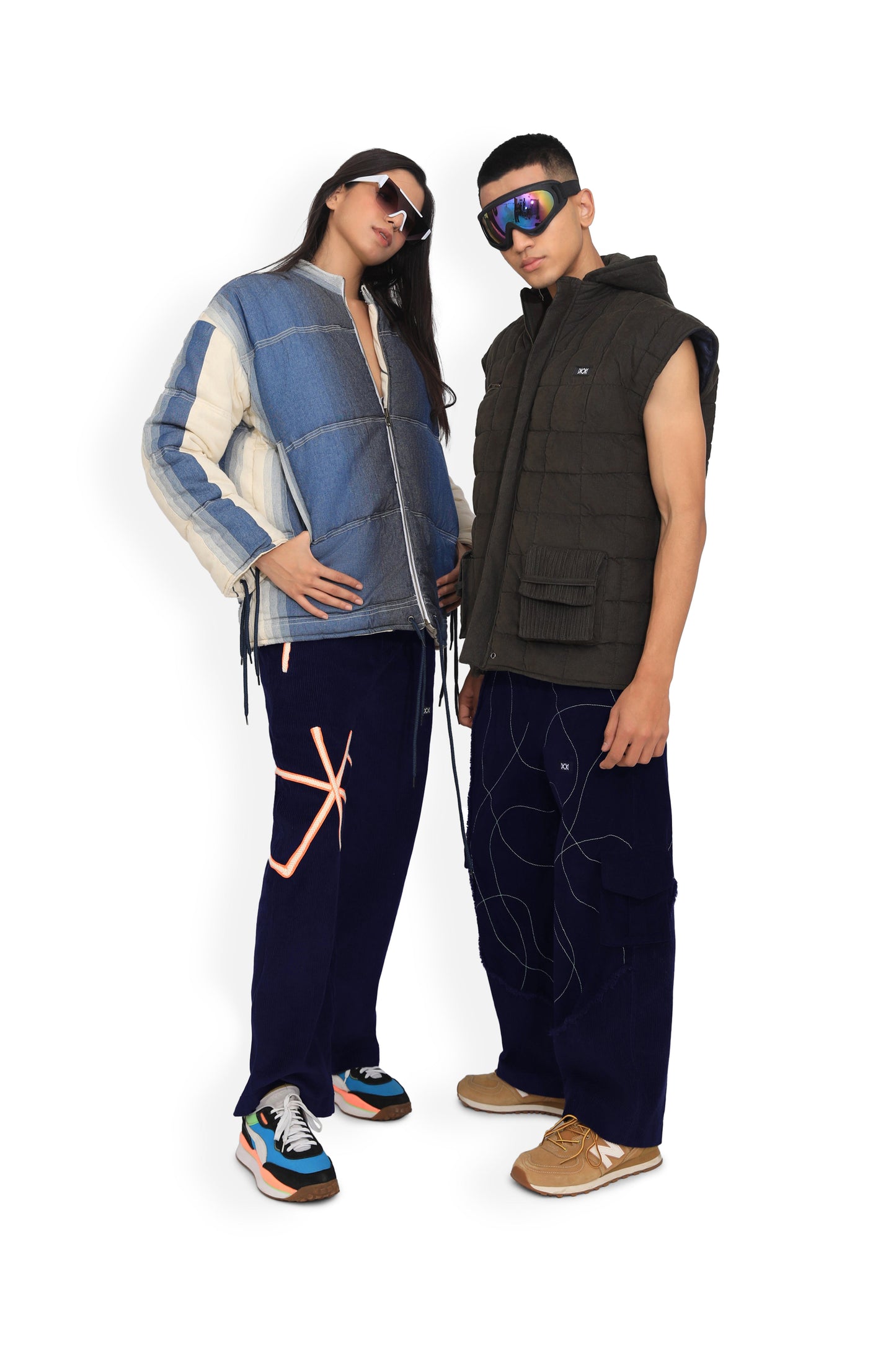 Olive Sleeveless Puffer Jacket