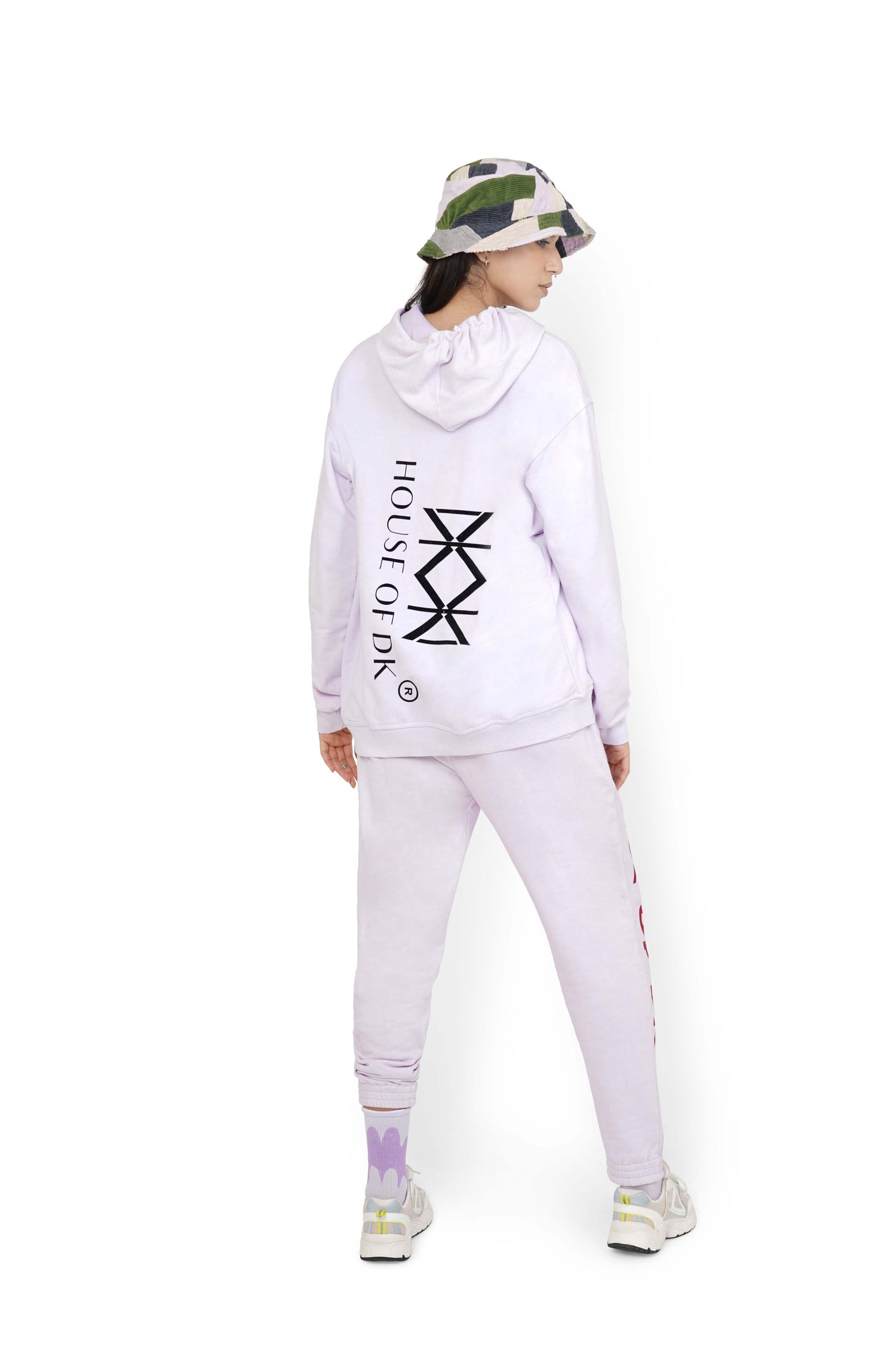Misty Purple HDK Graffiti Hoodie & Trackpant Set
