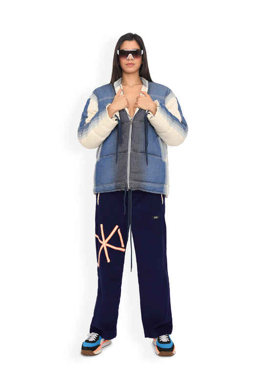 Reversible Ombre Puffer Jacket